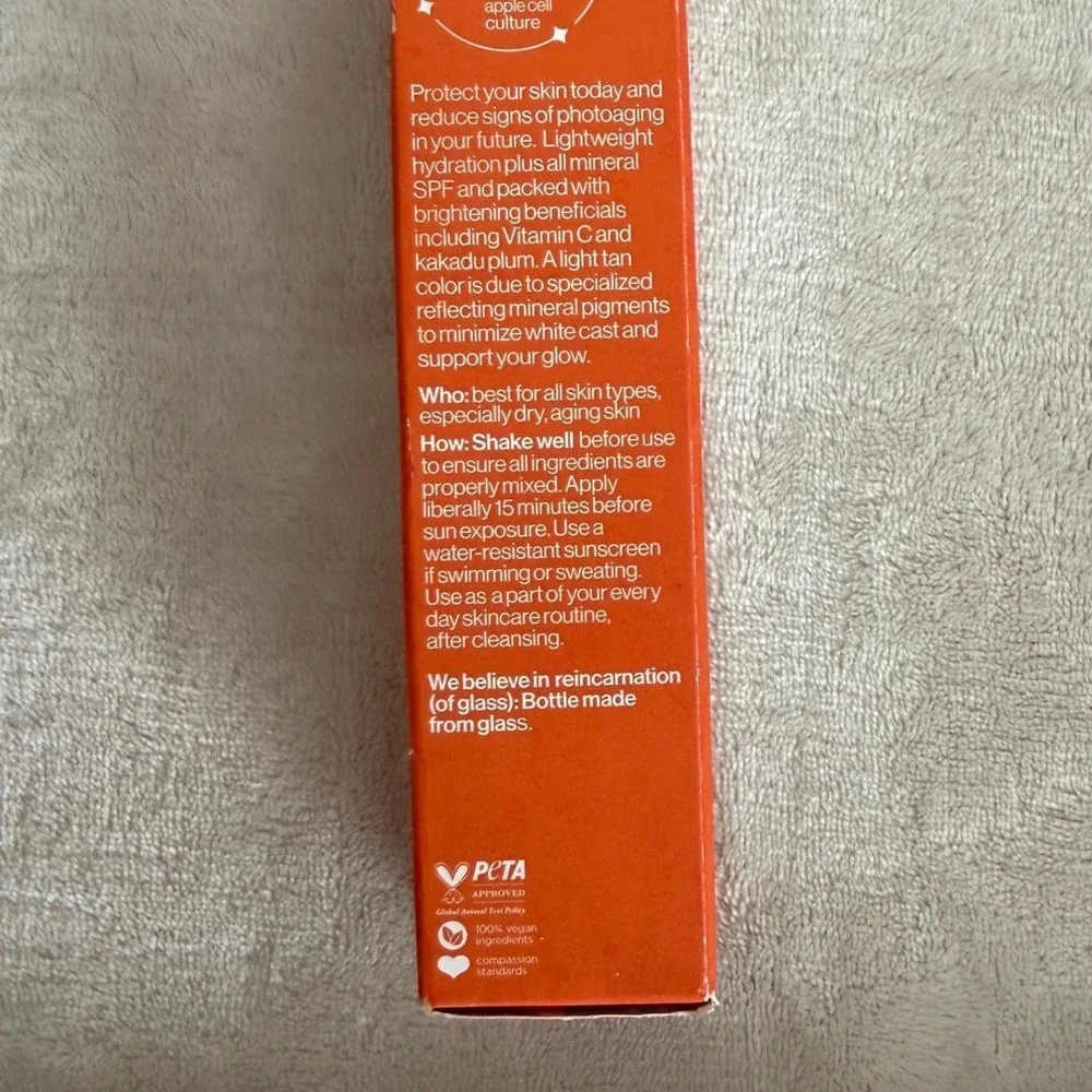 Pacifica‎ Glow Baby Vitamin C Face Mineral Sunscreen SPF 30 Brightening 1.7 oz